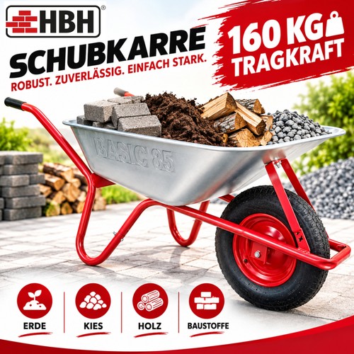 Hbh schubkarre liter - hbh®, 85